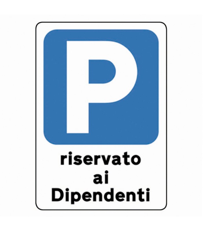 Cartello parcheggio privato