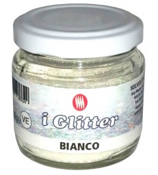 GLITTER COLORE BIANCO IRIDESC. GR. 50