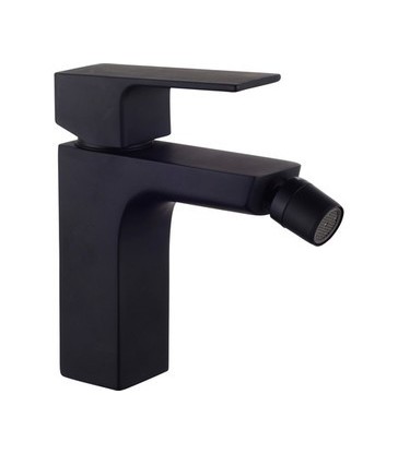 SERIE ELEGANT GRUPPO BIDET MONOCOMANDO NERO OPACO